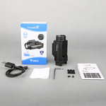 lampe torche tactique rechargeable led 1350lm ipx8 étanche noir modulaire auto défense