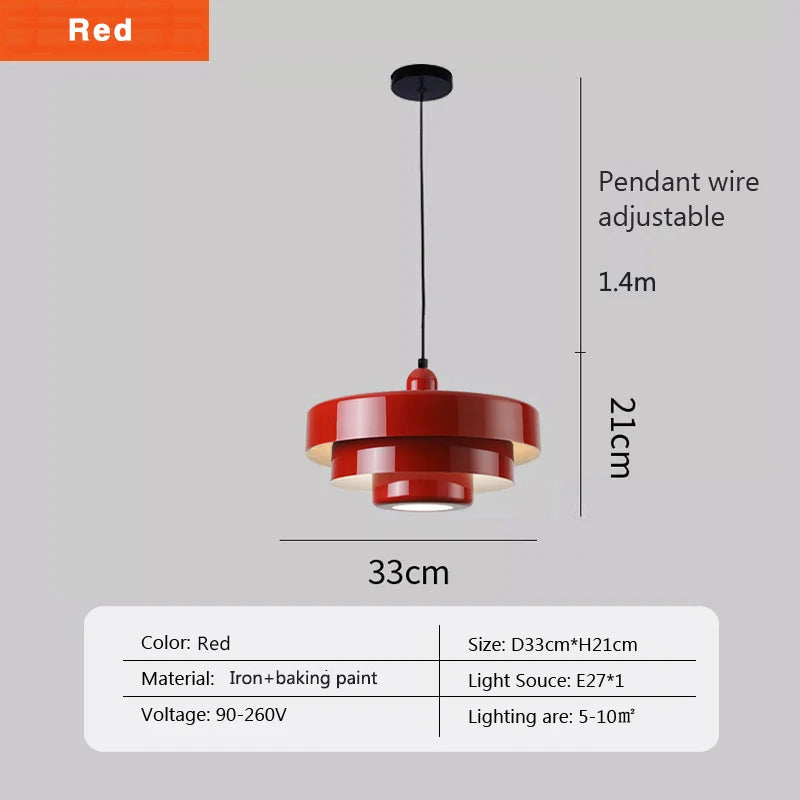 suspension lumineuse moderne orange ampoule e27 câble suspendu scandinave chambre restaurant salon