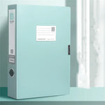 classeur violet moderne contenant papier calculatrice documents transparents organiser respectueux environnement
