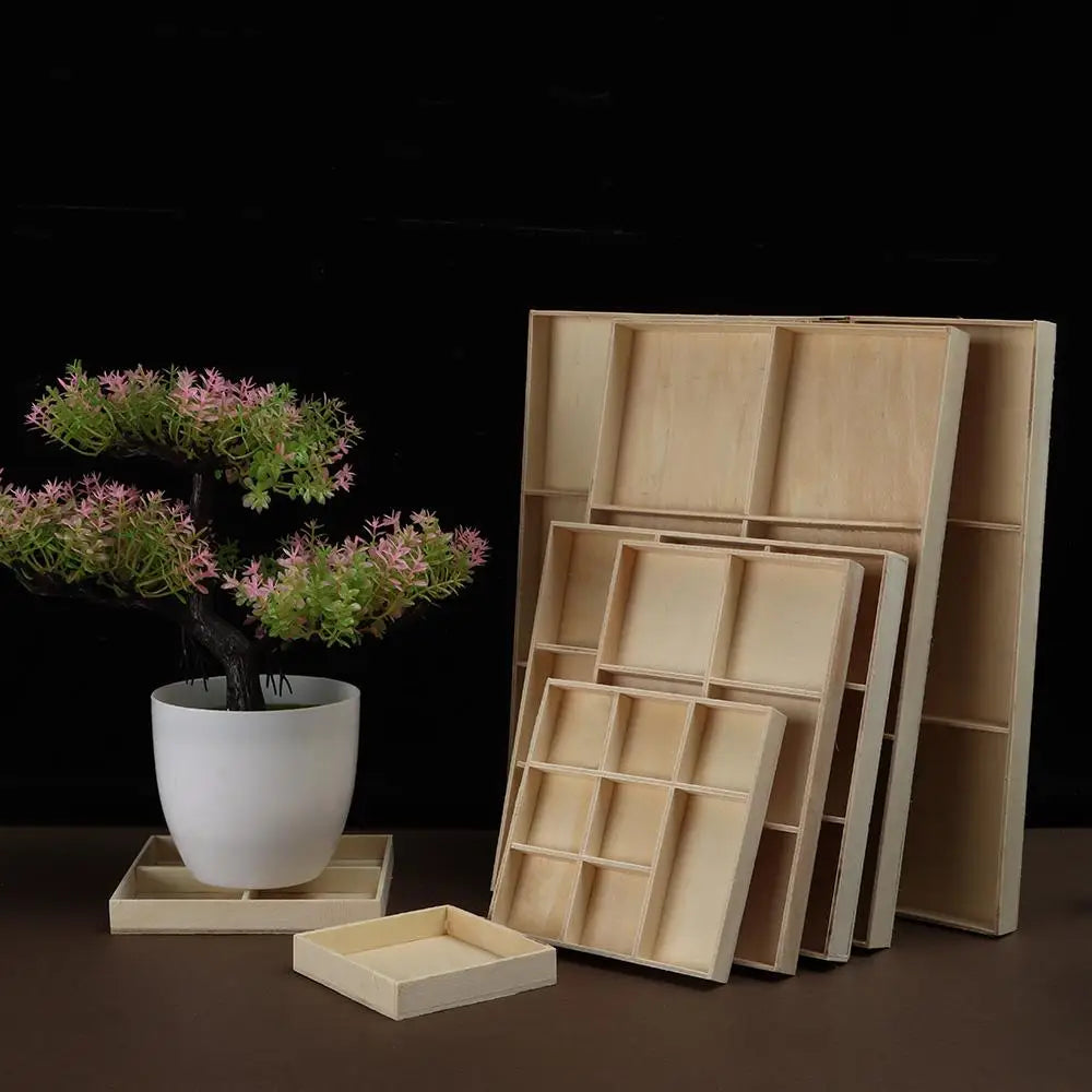 boîtes rangement bois naturel boites organisation moderne boites deco minimaliste boites bijoux succulentes