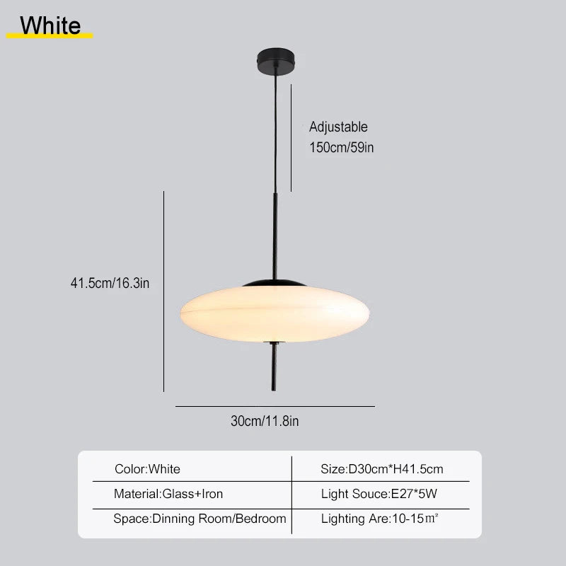 suspension lumineuse moderne blanc noir pince lampe câble électrique 30cm 50cm chambre salon étude