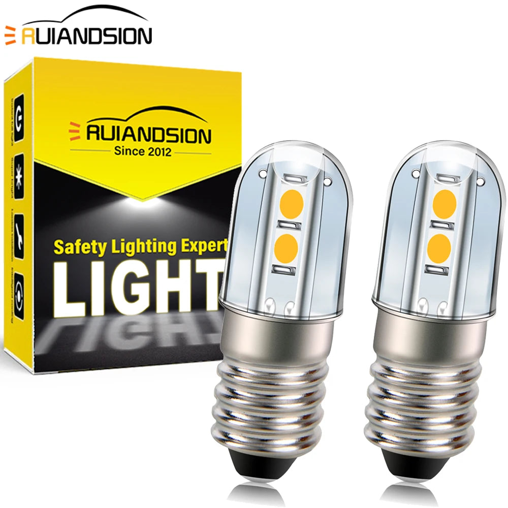 ampoules led e14 blanc chaud transparentes diodes smd modernes 1w 100lm 220v 230v