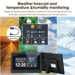 tablette numerique noire moderne wifi bluetooth mp3 horloge calendrier 10.1 pouces pouces