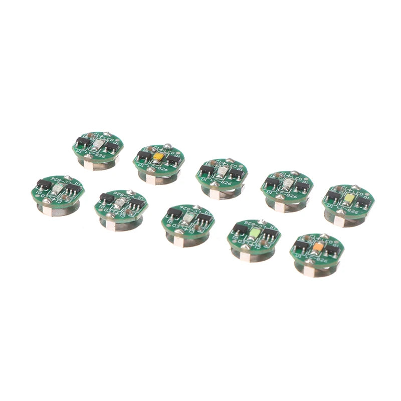 éclairage led circulaire imprimé vert opac abs connecteurs électriques sans fil animation main contrôle