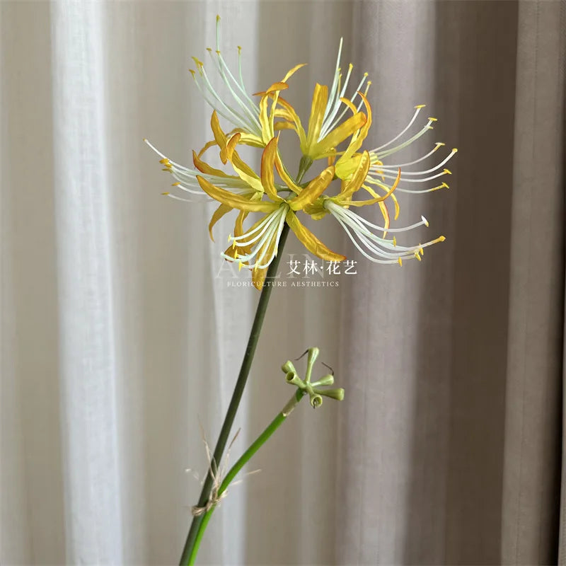 fleurs artificielles rouge blanches jaunes bleues modernes décoration maison mariage anniversaireextérieur