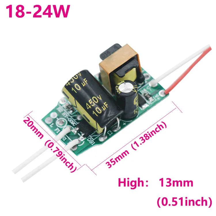 transformateur led non isolé 7w 9w 12w 12 18w 18 24w 24 32w tension