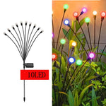 guirlande lumineuse solaire led multicolore moderne blanc boules sphériques facile installationextérieur