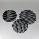 grille hexagonale moderne noir anti glare aluminium led downlight projecteur contemporain