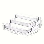 organiseur comptoir transparent moderne niveaux cosmétique vernis ongles décoration chambre