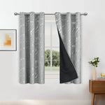 rideaux noir doré marbré ondulés opaques isolation thermique 100x250cm 132x241cm moderne élégantôtel