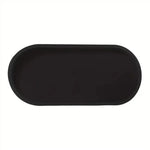 plateau silicium marbre moderne noir blanc gris rangement salle bain coiffeuse