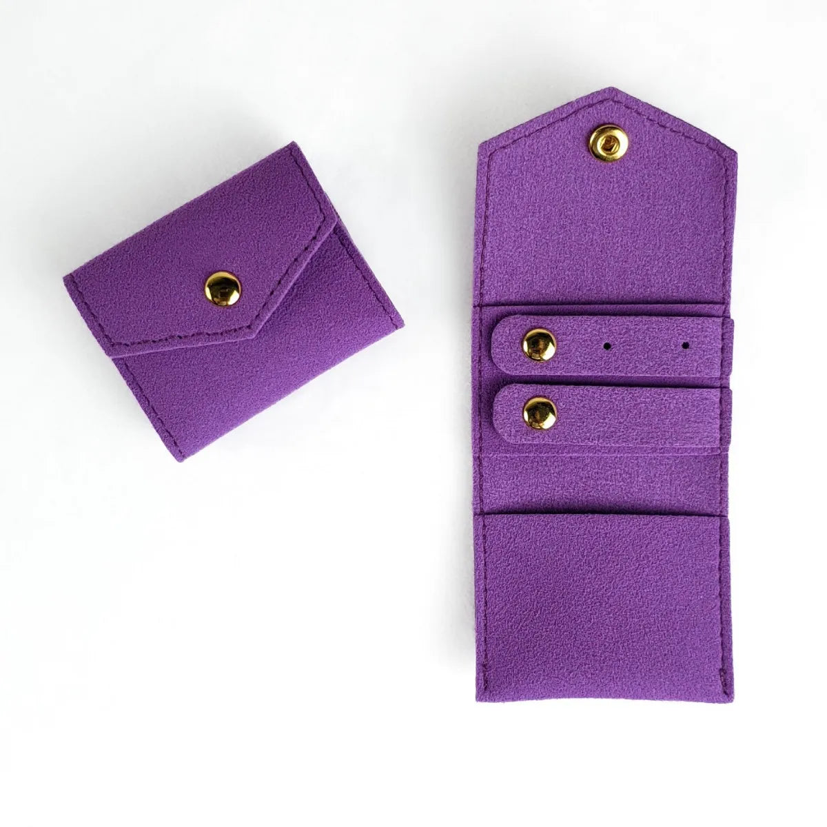 porte monnaie simili cuir marron clair rose pâle violet blanc noir classique dorés poche