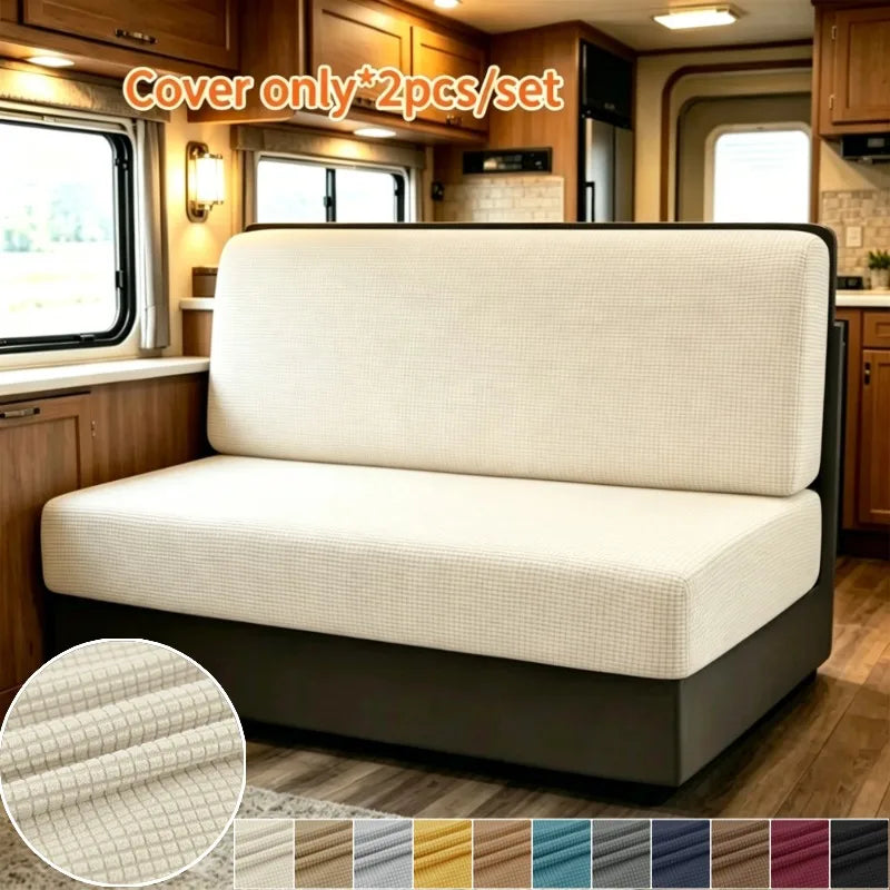 housses couvre siège tissu carreaux moderne beige jaune gris élasthanne polyester amovibles chaises fauteuils