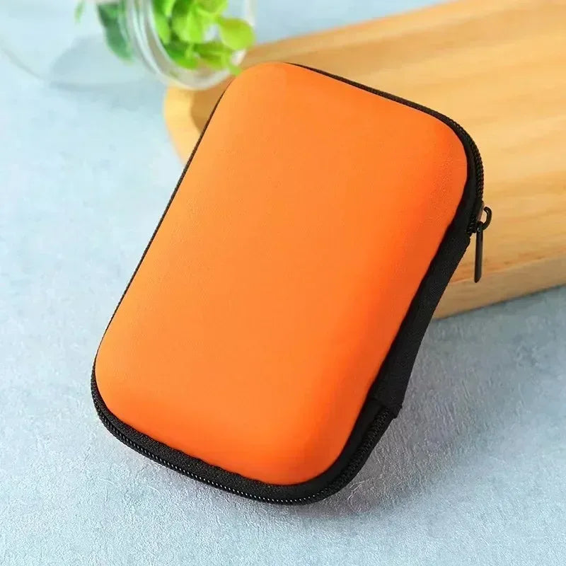 étui carte jeu société noir bleu rouge violet orange moderne réutilisable fermeture glissière pochette