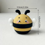 décoration gâteau abeilles pot miel fleurs thème anniversaire enfant sucré pâtisserie desserts fournitures festive