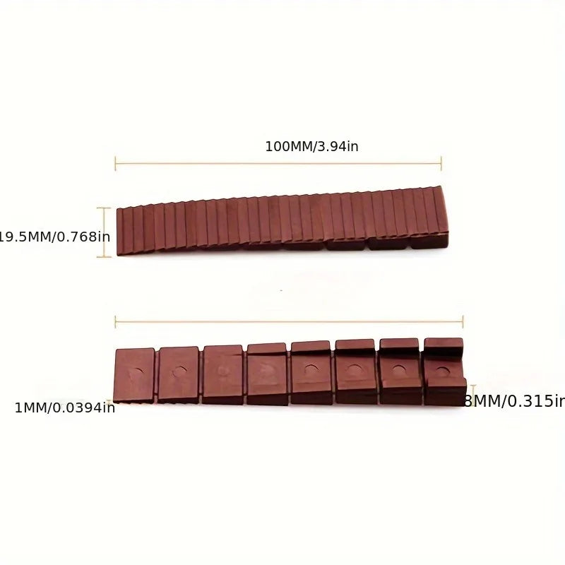 tapis nivellement meubles protection antidérapante noir marron rainures texture rugueuse minimaliste utilitaire cuisine