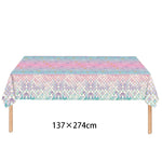 Nappe sirène pour table d'anniversaire