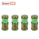 veilleuse deco radioactive bidon vert motif danger science fiction halloween citrouille chauve souris tombes