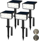 lampe solaire moderne noire ip65 étanche extérieure jardin cour voie led rechargeable