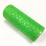 ruban tulle paillettes blanc jaune bleu rose violet rouge vert décoratif 25 yards 15cm