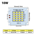 plaque led 100w cold white 50000h aluminium pcb modernes diodes led