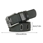 ceinture homme toile marron bleu marine beige noir moderne maille fine boucle clic