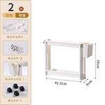 étagère mobile roulettes blanc moderne plateaux lisses suspendus porte chariot multifonctionnelle adjustable almacenamiento