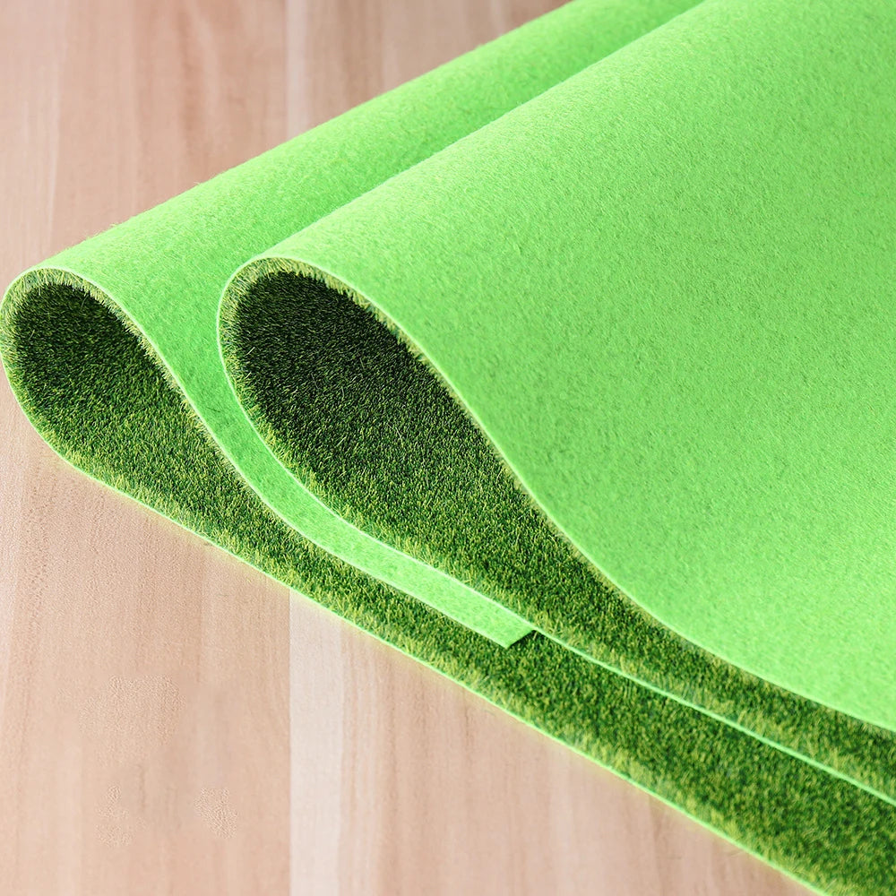 tapis artificiel herbe verte pelucheux moderne 15x15cm 30x30cm 50x50cm 50x100cm
