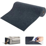 tapis gratter chats gris texture tissée moderne adhésif 30x30cm 30x60cm 30x100cm