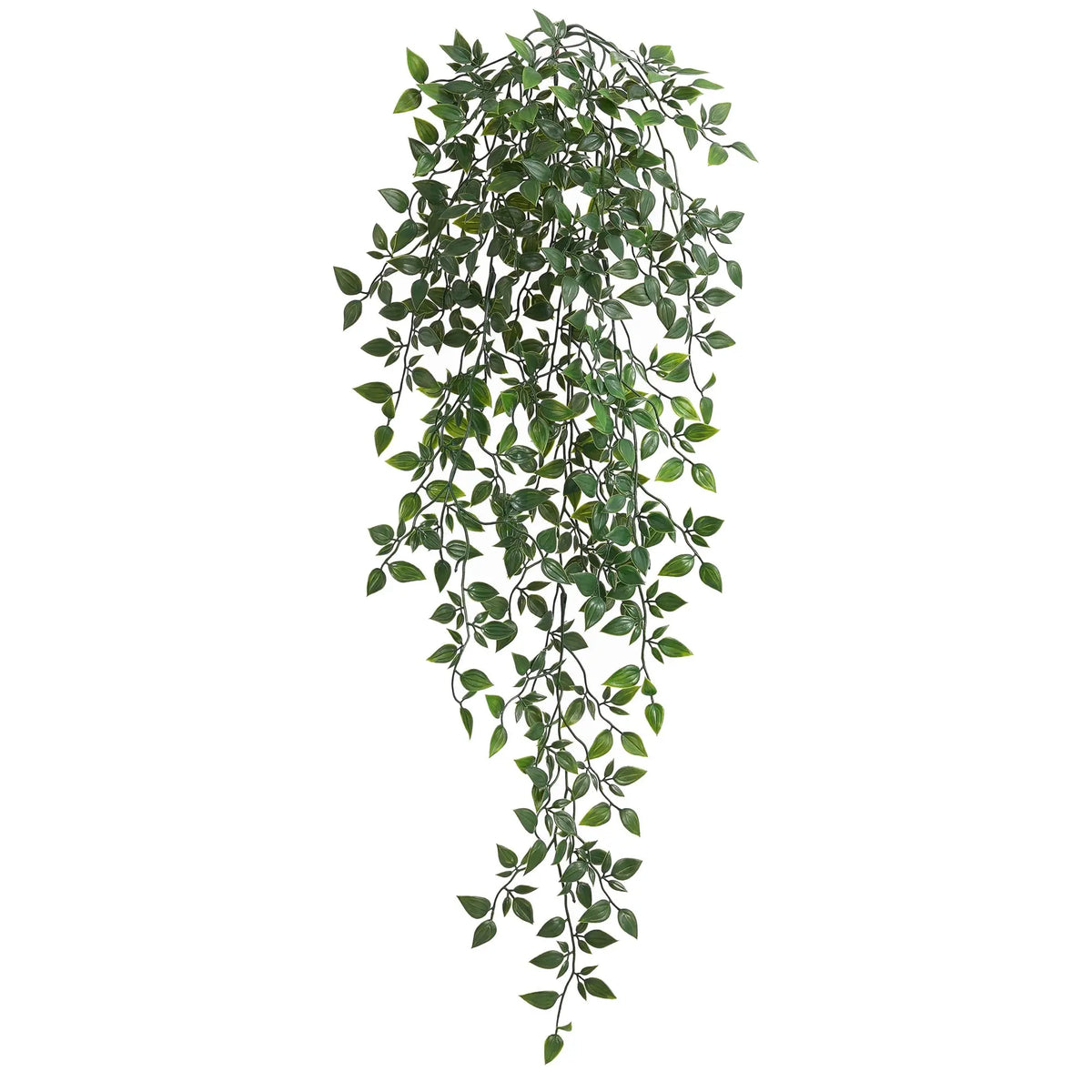 plantes artificielles suspendues arbre vert feuilles uniformes moderne decoration exterieure accrochée pot noir