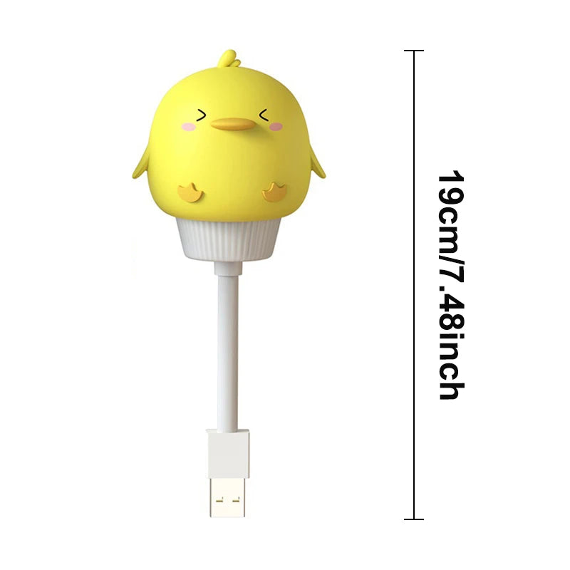 veilleuses nuit animées ours lapin télécommande usb blanc rose moderne enfants chambre
