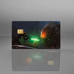 protège cartes star wars illustrations films personnages adhésifs réutilisables waterproof différentes couleurs modernes