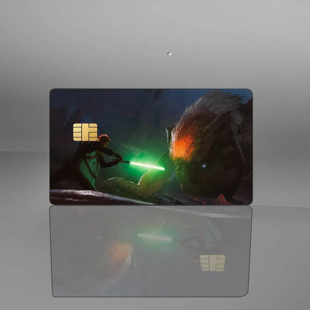 protège cartes star wars illustrations films personnages adhésifs réutilisables waterproof différentes couleurs modernes