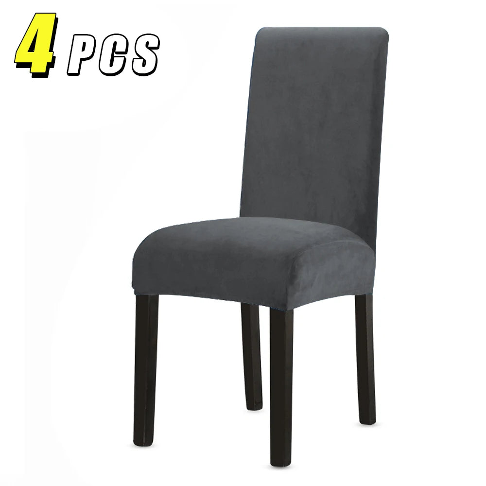 housses chaise velours gris foncé adhésif moderne protection événementiel chaise mariage banquet plage
