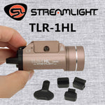 lampe torche tactique led noir mat compact tringle glock scout momentané constant stroboscope