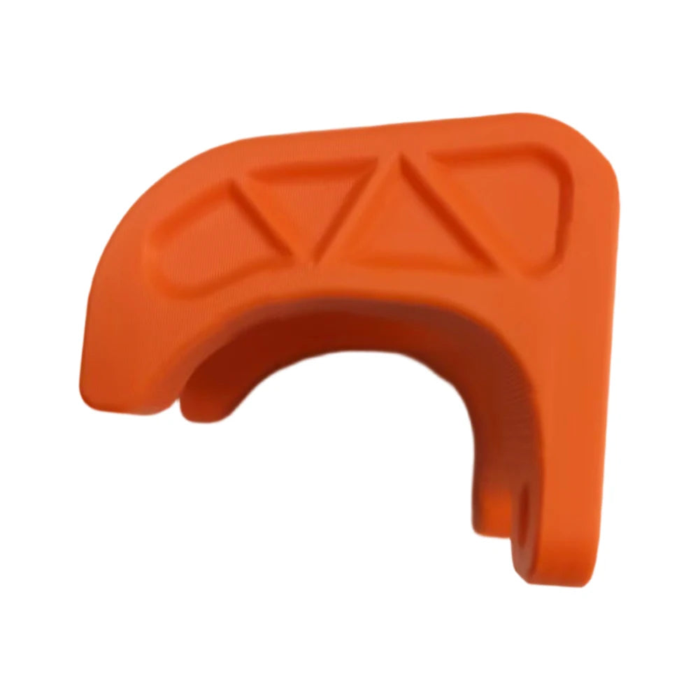 porte outils mural orange 3d moderne vis fixations poignées outils garage stockage