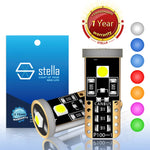ampoules led t10 w5w blanc bleu rouge violet vert super lumineuses modernes haute qualité