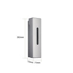distributeur savon liquide moderne noir blanc adhésif sans perçage grande capacité minimaliste opaques