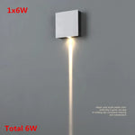 applique murale led moderne blanc noir fixee mur contemporaine carrée sources lumineuses