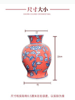 vase orange rose vert jaune fleurs bleues classique décoration maison hydroponique arrangement fleurs
