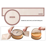 tapis adhésifs silicone reutilisables nettoyage facile liberations parfaites gateaux textures modernes six huit dix