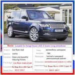 tapis sol voiture noir anti dérapant adhésif moderne 2013 2017 range rover vogue iv