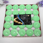 bougies chauffe plat parfumées bleu rouge blanc rose jaune vert violet simples sans fumée
