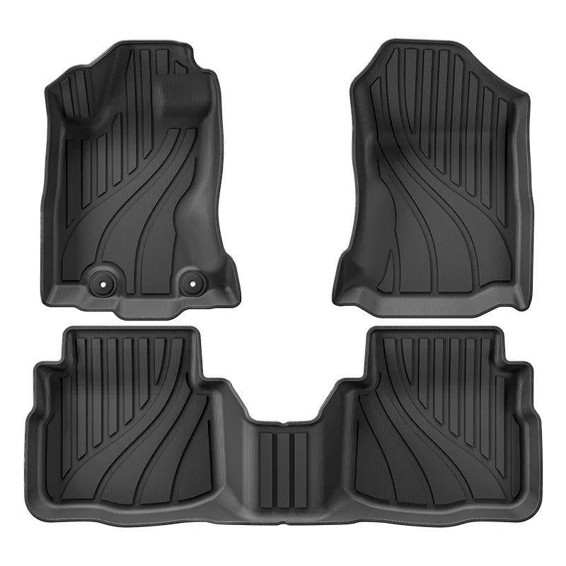 tapis sol tapis coffre subaru outback 2020 2024 noir rayures horizontales modernes fixations