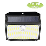 lumière solaire led 176 diodes capteur mouvement moderne jardin sécurité