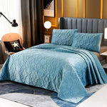 ensemble literie géométrique doux beige taupe chambre coucher couverture taies oreillers texturées