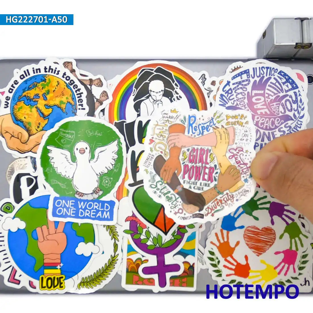sticker adhésif pop art graphique diy decoration multicolore guitare skate helmet moto voiture bicyclette
