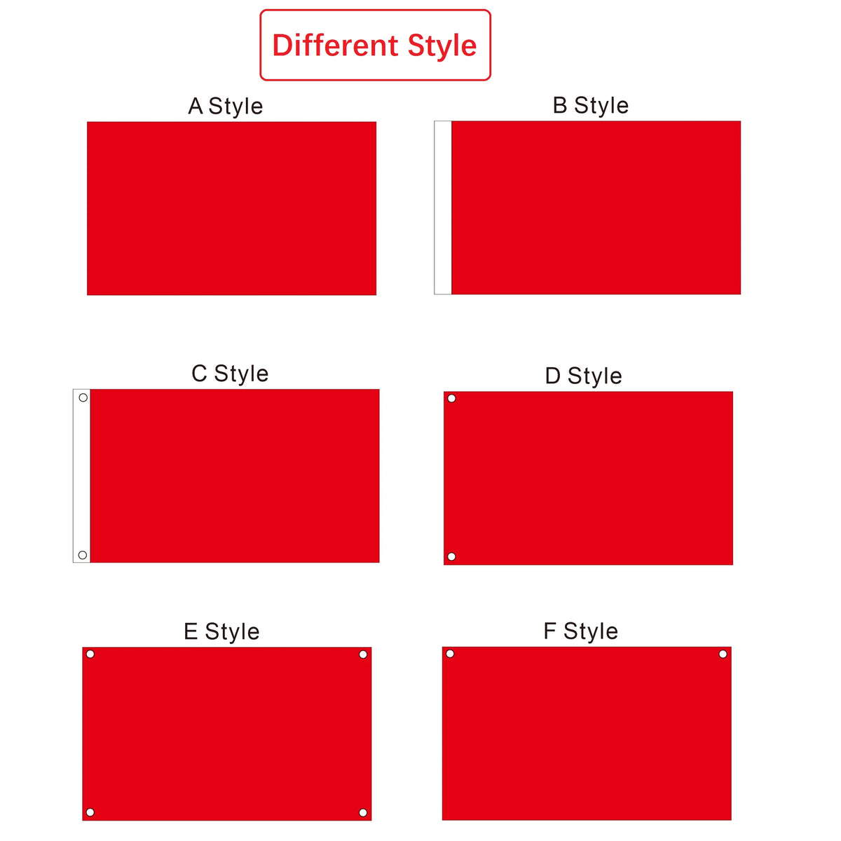 drapeau personnalisable rouge bleu blanc moderne 500x300cm métalliques polyester decoration