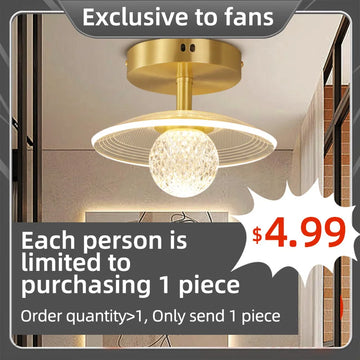 lustre suspendu moderne or cristal transparent branché lumière neutre 4000k chambre salon