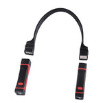 lampe torche aimantée portable noire rouge texture mat moderne pratique